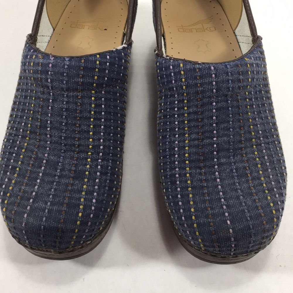 Dansko shoes blue denim-look 37